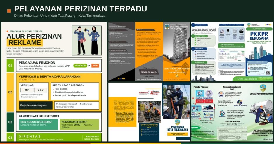 Panduan Lengkap Perizinan & Layanan Publik Dinas PUTR Kota Tasikmalaya: Unduh Flyer dan Brosurnya di Sini