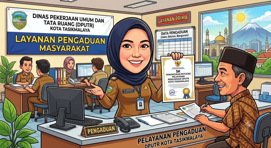 SK Penunjukan Petugas Pelayanan Pengaduan DPUTR Kota Tasikmalaya